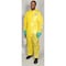 Kleenguard ChemSpry Protect Covall Hood Zip Frnt EWA MD YEL 09812 - alternate 5