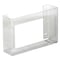 Zoro Select Glove Dispenser, Acrylic, Holds (3) Boxes , Clear , 10"H x 15-3/4"W x 3-3/4"D 6GLA6 - alternate 1