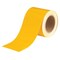 Brady Banding Tape, Yellow, 4 In. W, 90 ft. L 36287 - alternate 1