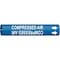 Brady Pipe Mrkr, Compressed Air, 1-1/2to2-3/8 In, 4034-B 4034-B - alternate 1