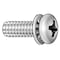 Zoro Select M4-0.70 x 5.25 mm Phillips Pan Machine Screw, Plain 18-8 Stainless Steel, 10 PK MPPJAX04008-010P1 - alternate 2