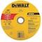 Dewalt Abrasive Cut-Off Wheel, Type 1, 7 in Dia, 0.045 in Thick, 7/8 in Arbor Hole Size, Aluminum Oxide DW8065 - alternate 1
