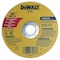 Dewalt Abrasive Cut-Off Wheel, Type 1, 4 1/2 in Dia, 0.045 in Thick, 7/8 in Arbor Hole Size, 60 Grit DW8062 - alternate 2
