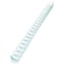Sircle Binding Spines, Comb, 3/8in, White, PK100 378319 - alternate 1