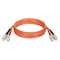 Tripp Lite Fiber Optic Patch Cord, SC/SC, 1m, Orange N306-003 - alternate 1
