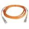 Tripp Lite Fiber Optic Patch Cord, LC/LC, 3m, Orange N320-03M - alternate 1