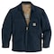 Carhartt FR Coat, 54.3 cal/sq cm, L, 13 oz 100% Cotton, Hook-and-Loop, Zipper Closure 101618-410 L TLL - alternate 1