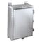 Wiegmann Padlockable Hasp with Clamps Electrical Enclosures, 16 in H, 6 in D, 16 in W, 12, 13, 3R, 4, 4X SSN4161606 - alternate 1