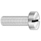 Zoro Select M1-0.25 x 10 mm Slotted Cheese Machine Screw, Plain 18-8 Stainless Steel, 10 PK MSCX01010-010P1 - alternate 1