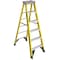 Werner 6 ft Fiberglass Stepladder, 375 lb Capacity 7306 - alternate 3