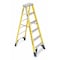 Werner 6 ft Fiberglass Stepladder, 375 lb Capacity 7306 - alternate 1