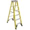 Werner 12 ft Fiberglass Stepladder, 375 lb Capacity 7312 - alternate 1