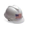 Msa Safety Hard Hat, V-Gard Freedom Series, Polyethylene, 4 Point Ratchet, Type 1, Class E, White 10034263 - alternate 2