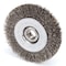 Weiler Crimped Wire Wheel Wire Brush, Threaded Arbor 93022 - alternate 1