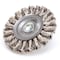 Weiler Knot Wire Wheel Wire Brush, Stem, 3-1/4" 94038 - alternate 1