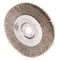Weiler Crimped Wire Wheel Wire Brush, Threaded Arbor 93002 - alternate 1