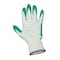 Showa Coated Gloves, Nitrile, Smooth, Palm, 3 Abrasion Level, White, M (8) 1 PR 4500-08 - alternate 2