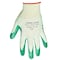 Showa Coated Gloves, Nitrile, Smooth, Palm, 3 Abrasion Level, White, M (8) 1 PR 4500-08 - alternate 1