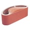3M Sanding Belt, 3 1/2 in W, 15 1/2 in L, Coated, Ceramic, 80 Grit, Not Applicable, 777F, Orange 7000118384 - alternate 1