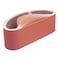 3M Sanding Belt, 3 1/2 in W, 15 1/2 in L, Coated, Ceramic, 60 Grit, Medium, 777F, Orange 7000118386 - alternate 1