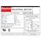 Dayton Capacitor-Start General Purpose Motor, 1/2 hp HP, 115/208-230V AC Voltage, 56 Frame 6K937 - alternate 2