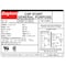Dayton Capacitor-Start General Purpose Motor, 3/4 hp HP, 115/208-230V AC Voltage, 56 Frame 6K123 - alternate 2