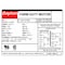 Dayton High Torque Farm Duty Motor, Capacitor-Start, 1 HP, 115/230V AC, 1,725 Nameplate RPM, 56H Frame 6K727 - alternate 3