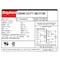 Dayton Extra High Torque Farm Duty Motor, Capacitor-Start/Run, 1 1/2 HP, 115/230V AC, 1,725 Nameplate RPM 6K886 - alternate 2
