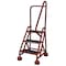 Cotterman 57 in H Steel Rolling Ladder, 3 Steps, 450 lb Load Capacity ST-303 A2 C4 P5 - alternate 1
