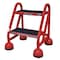 Cotterman 22 in H Steel Rolling Step, 2 Steps, 450 lb Load Capacity ST-220 A2 C6 P5 - alternate 1