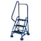 Cotterman 57 in H Steel Rolling Ladder, 3 Steps, 450 lb Load Capacity ST-302 A2 C21 P5 - alternate 1