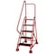Cotterman 75 in H Steel Rolling Ladder, 5 Steps, 450 lb Load Capacity ST-502 A2 C6 P5 - alternate 1