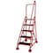 Cotterman 75 in H Steel Rolling Ladder, 5 Steps, 450 lb Load Capacity ST-503 A2 C6 P5 - alternate 1