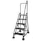 Cotterman 75 in H Steel Rolling Ladder, 5 Steps, 450 lb Load Capacity ST-503 A2 C7 P5 - alternate 1