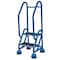 Cotterman 48 in H Steel Rolling Ladder, 2 Steps, 450 lb Load Capacity ST-221 A2 C21 P5 - alternate 1