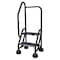 Cotterman 48 in H Steel Rolling Ladder, 2 Steps, 450 lb Load Capacity ST-202 A2 C7 P5 - alternate 1