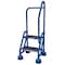 Cotterman 48 in H Steel Rolling Ladder, 2 Steps, 450 lb Load Capacity ST-203 A2 C21 P5 - alternate 1