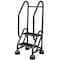 Cotterman 48 in H Steel Rolling Ladder, 2 Steps, 450 lb Load Capacity ST-221 A2 C1 P5 - alternate 1