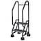 Cotterman 48 in H Steel Rolling Ladder, 2 Steps, 450 lb Load Capacity ST-221 A2 C7 P5 - alternate 1