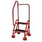 Cotterman 48 in H Steel Rolling Ladder, 2 Steps, 450 lb Load Capacity ST-222 A2 C6 P5 - alternate 1