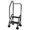 Cotterman 48 in H Steel Rolling Ladder, 2 Steps, 450 lb Load Capacity ST-222 A2 C7 P5 - alternate 1