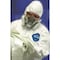Dupont Tyvek 400 Hooded Disposable Coveralls, Zipper, Elastic Wrist, Elastic Ankle, White, XL, PK25 TY127SWHXL002500 - alternate 5