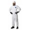 Dupont Tyvek 400 Hooded Disposable Coveralls, Zipper, Elastic Wrist, Elastic Ankle, White, XL, PK25 TY127SWHXL002500 - alternate 4