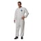 Dupont Tyvek 400 Collared Disposable Coveralls, 4XL, Open Wrists and Ankles, Serged Seam, White, PK25 TY120SWH4X002500 - alternate 3