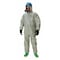 Dupont Hooded Coverall, Socks/Boot Flaps, S, PK6 TF145TGYSM000600 - alternate 2