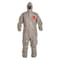 Dupont Hooded Coverall, Socks/Boot Flaps, S, PK6 TF145TGYSM000600 - alternate 1