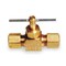 Zoro Select Needle Valve, Straight, Brass, 1/4 In. 6MM66 - alternate 2