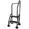 Cotterman 48 in H Steel Rolling Ladder, 2 Steps, 450 lb Load Capacity ST-223 A2 C7 P5 - alternate 1