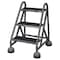 Cotterman 31 in H Steel Rolling Step, 3 Steps, 450 lb Load Capacity ST-320 A2 C1 P5 - alternate 1