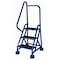 Cotterman 57 in H Steel Rolling Ladder, 3 Steps, 450 lb Load Capacity ST-322 A2 C21 P5 - alternate 1